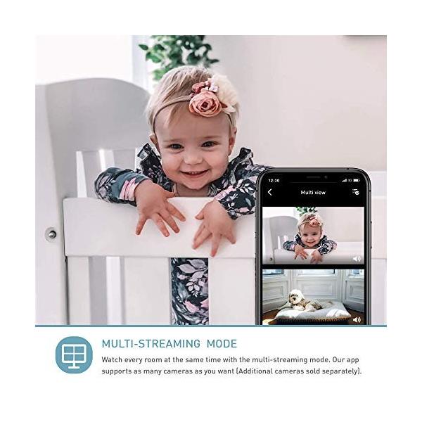 Lollipop Baby Monitor Hd Wifiビデオベビーモニター Iosとandroidをサポート ターコイズ 2台以上のカメラ ナ Www Wischenbart At