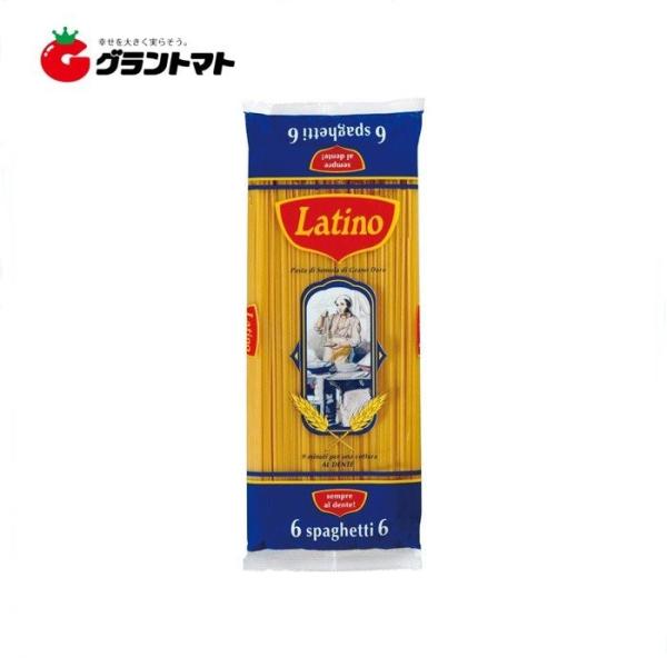 ラティーノ No.6 スパゲッティ 1kg×12個 1.65mm デュラム小麦100 ...