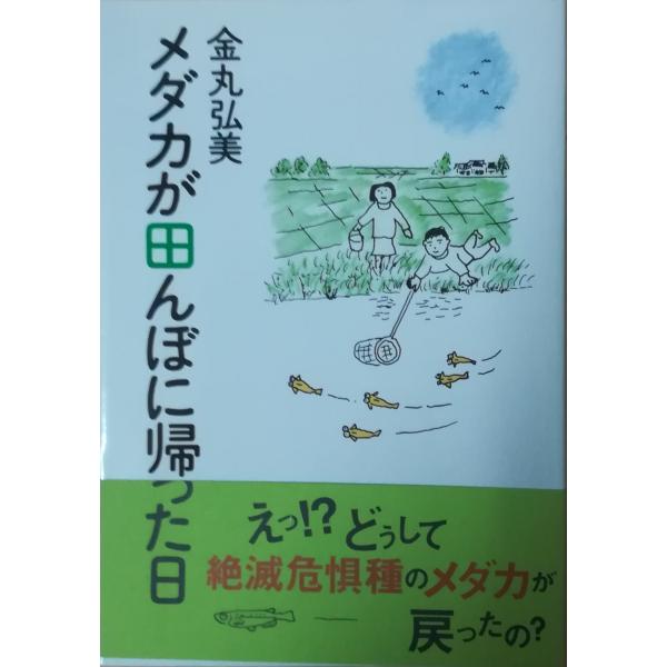 （古本）メダカが田んぼに帰った日 金丸弘美 学習研究社 KA5208 20020427発行