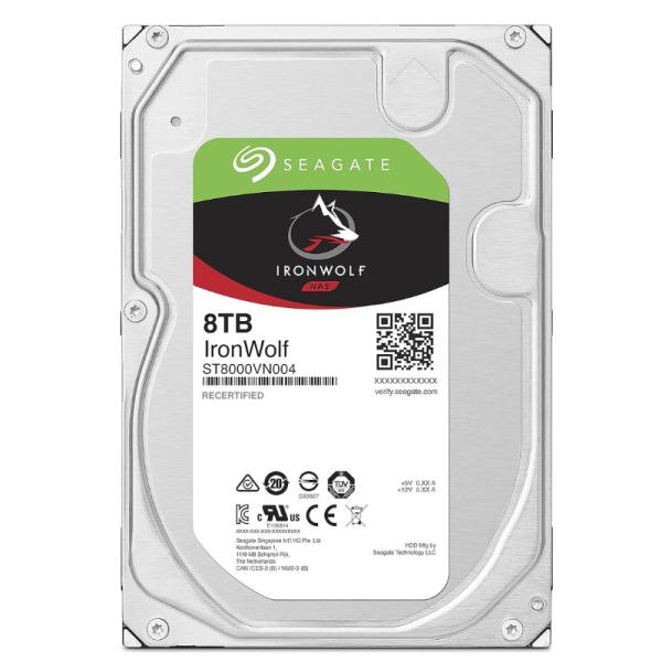 SEAGATE 内蔵HDD IronWolf Pro [8TB /3.5インチ] IRONWOLF Seagate IronWolf Pro 3.5