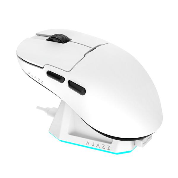 AJAZZ日本公式 AJ159P MC ゲーミングマウス PAW3311 56g マルチモード 充電ドック 12000DPI 1000Hz 400mAh ワイヤレス 磁気充電 軽量 光学式 ゲーム用