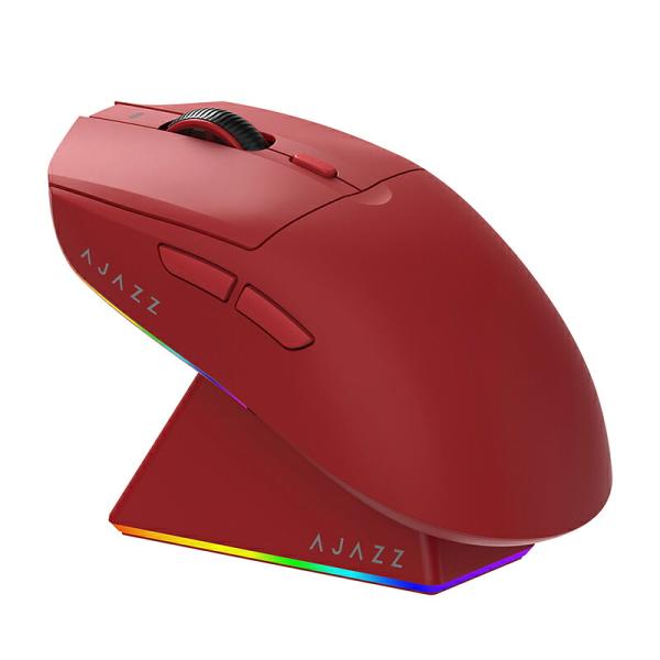 AJAZZ日本公式 AJ139P V3 MC ゲーミングマウス PAW3311 24000DPI 3モード 充電ドック 2.4GHz Bluetooth 有線 1000Hz 800mAh 約69g ワイヤレス 磁気充電 光学式
