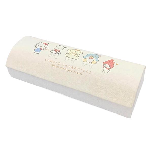 ★新品 眼鏡(ロゴクロスとケース付き) sanrio（サンリオ） サンリオキャラクターズ SANRIO/クロス付き メガネ