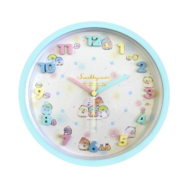 プラスト アイコンウォールクロック 掛時計 すみっコぐらし いっしょにおとまり会 ミント 2926 170 取 2926 170 アットマークジュエリー 通販 Yahoo ショッピング