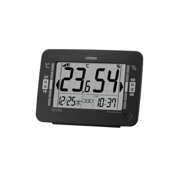 CITIZEN（シチズン）　【環境目安表示付き高精度デジタル温湿度計】毎日の体調管理に役立つ環境目安表示付きの高精度デジタル温湿度計です。 快適な温度・湿度の範囲が一目でわかり、快適なくらしをサポートします。温度・湿度ごとに現在の状態をカー...