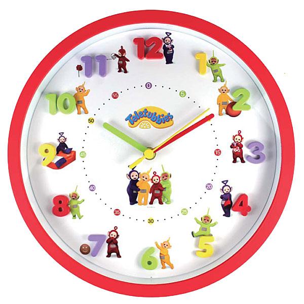 ○テレタビーズ/アイコンウォールクロック 掛時計 キャラクター