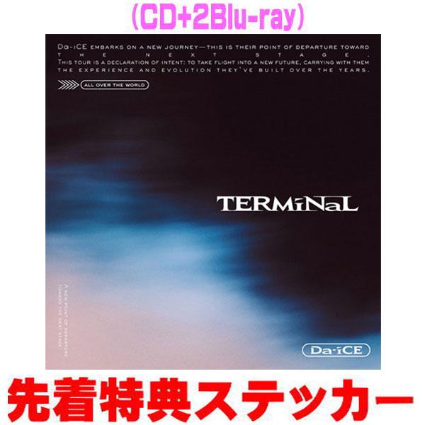 ○先着特典ステッカー(外付) Da-iCE CD+2DVD/TERMiNaL 26/1/14発売