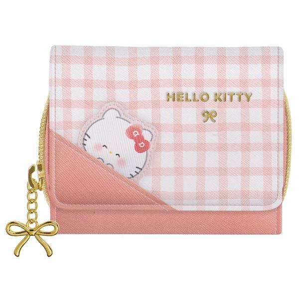 ハローキティ ○サンリオキャラクターズ 三つ折り財布 ウォレット