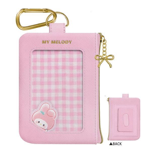 マイメロディ サンリオキャラクターズ カードケース付き パスケース
