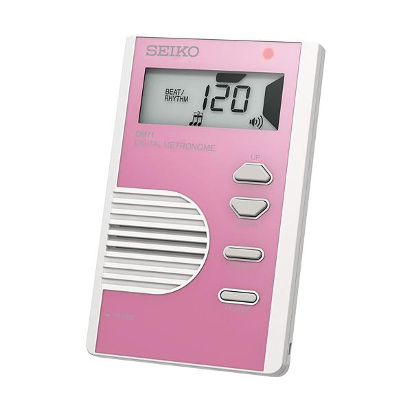 他サイト： SEIKO　セイコー/デジタルメトロノーム　カードサイズ/パールピンク　DM71P（取）NMGの商品画像