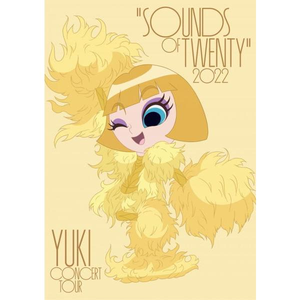 通常盤(初回仕様/取) 特典ステッカー封入 YUKI 2DVD/YUKI concert tour “SOUNDS OF TWENTY” 2022 日本武道館 23/7/19発売