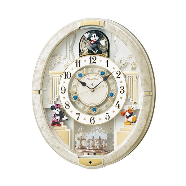 Disney（ディズニー） SEIKO（セイコー） 電波掛時計 からくり時計
