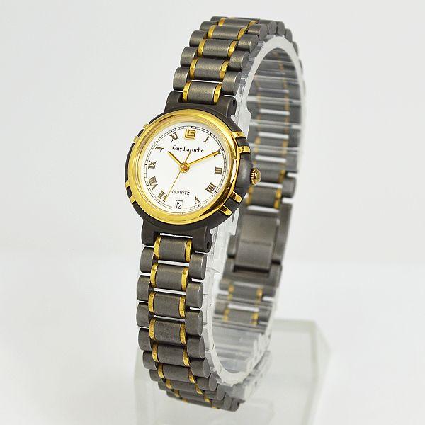 【稼働品】 Guy Laroche レディース 腕時計 クォーツ Guy Laroche - 稼働品 Guy Laroche ギラロッシュ レディース 日付