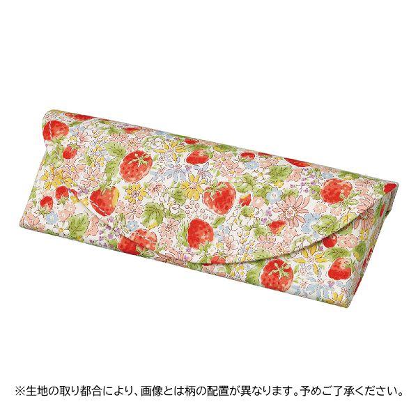 ストロベリー メガネケース/マグネット式 セミハードケース 軽量