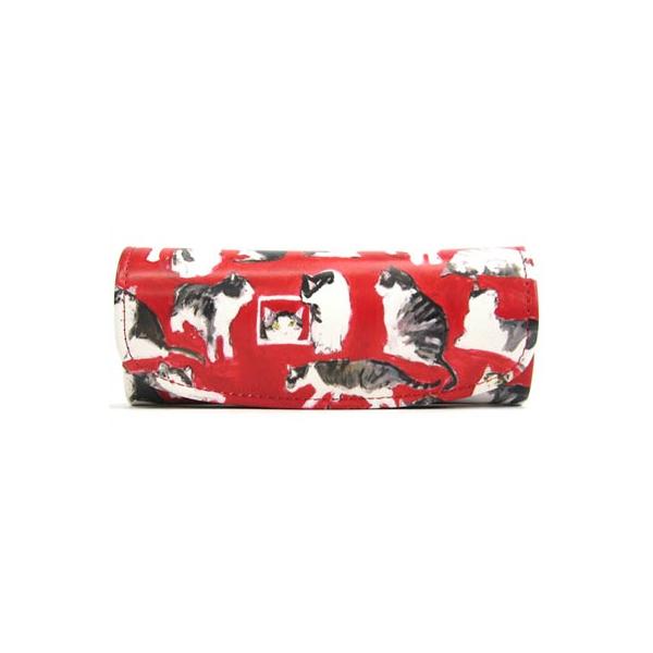 猫好きさん必見だニャー！(*ΦωΦ*)☆Manhattaner's（マンハッタナーズ）メガネケース　「マンハッタナーズ」は、画家久下貴史氏が猫たちとのニューヨーク暮らしから描き出す、個性豊かであたたかく美しい作品世界を、商品デザインにおいて...