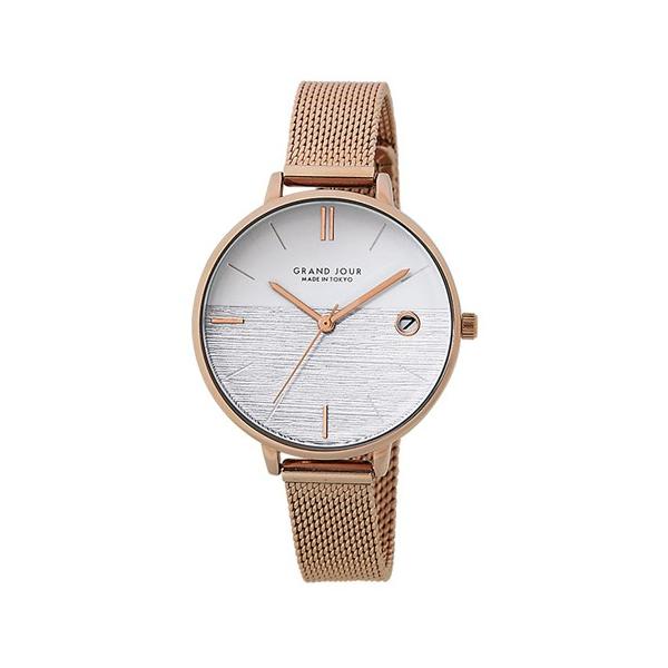 おまけ付 ジェイアクシス Mj Gjua05 Pg J Axis グランジュール メッシュベルト レディース 国内ブランド腕時計 Www Azns Org