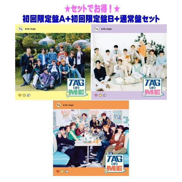 ○初回盤A(初回)+初回盤B+通常盤(初回)セット INI CD+DVD/TAG ME 23/10