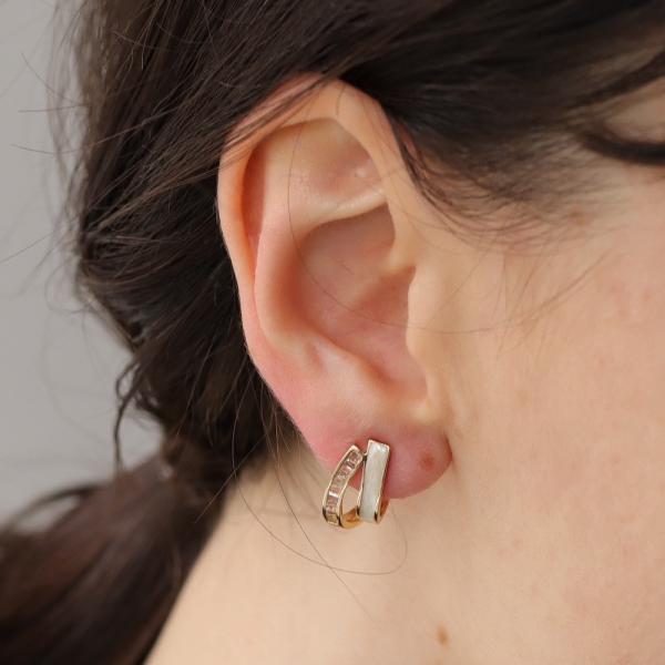ピアス イヤリング アクセサリー 華奢 キラキラ ジルコニア オフィス レディース おしゃれ フォーマル オケージョン 人気 ajiro accessory P355