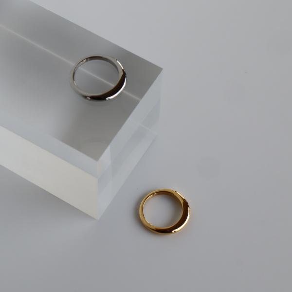 �����O ajiro accessory  �w�� �X�e�����X �X�e�����X�����O �����A�����M�[�Ή� �S�[���h �V���o�[ �V���v�� ������� ���f�B�[�X �����Y R063 ���i�摜5