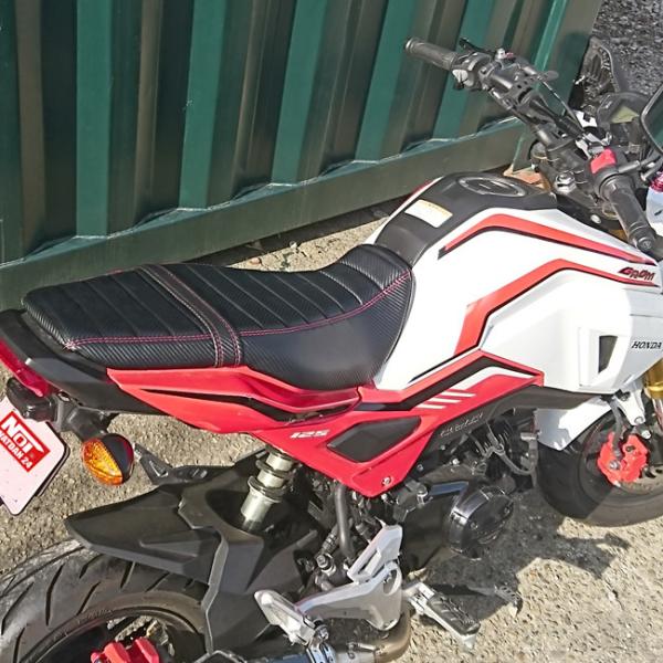 Ajito Noi Watdan Grom グロム用 16 21 3 Jc61後期 Jc75 ローダウンシート タンデム ベルト カーボンブラック レッドステッチ カスタム Ait Nw Nm 04 Buyee Buyee 日本の通販商品 オークションの代理入札 代理購入