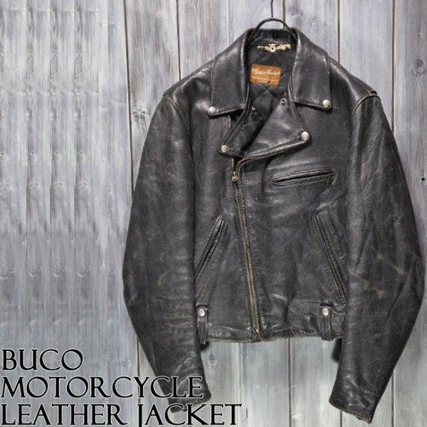 ajito J-02 1950's Buco LeatherJacket sz40 ビンテージ ブコ ダブル 