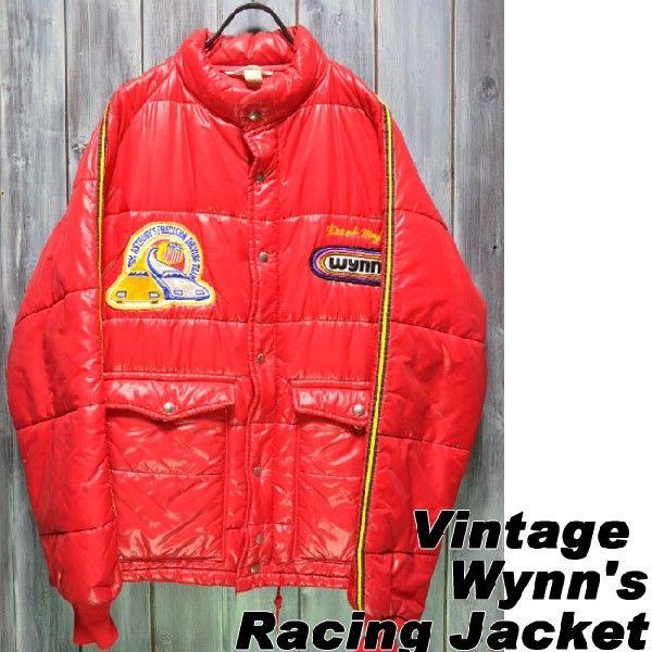 ajito Wynn's ウィンズ レーシング ビンテージ ジャケット ajito Wynn's ウィンズ レーシング ビンテージ ジャケット