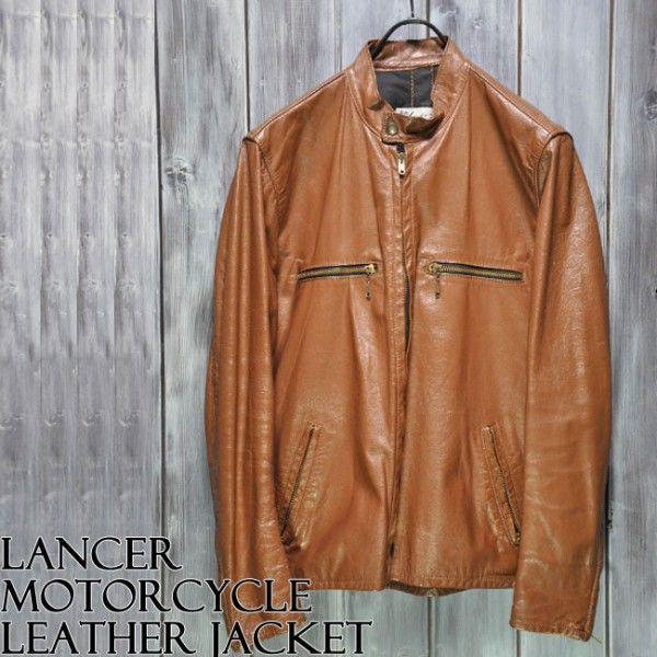 ajito J-50 Lancer LeatherJacket 36サイズ ビンテージ ランサー 