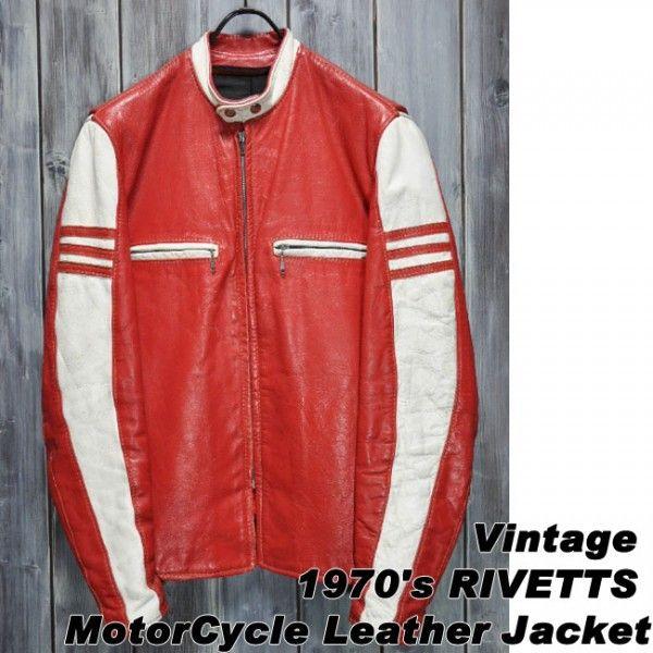 ajito 1970's シングル ライダース ブルックス ザリアルマッコイズ