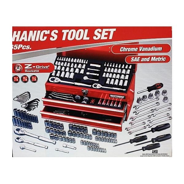 MASTERGRIP マスターグリップ】メカニック ツールセット 165PCS MASTERGRIP マスターグリップ】メカニック ツールセット 165PCS