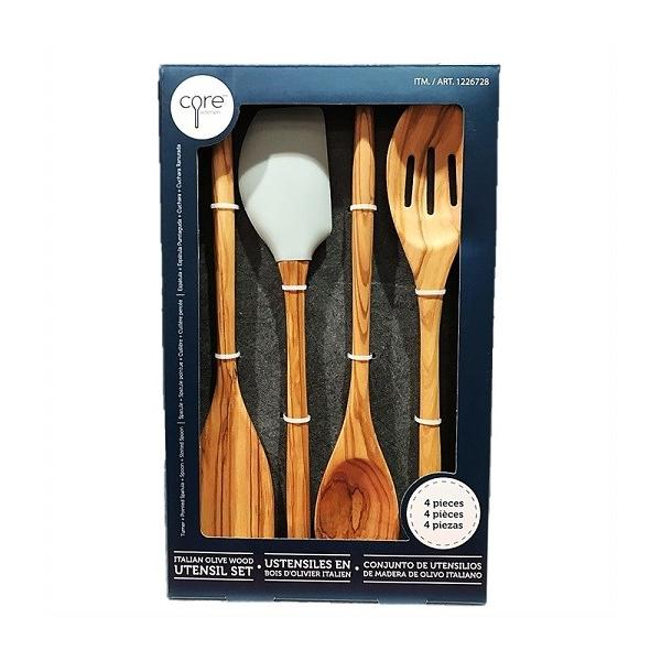 core kitchen/コアキッチン】 オリーブウッド 木製 キッチンツール 4