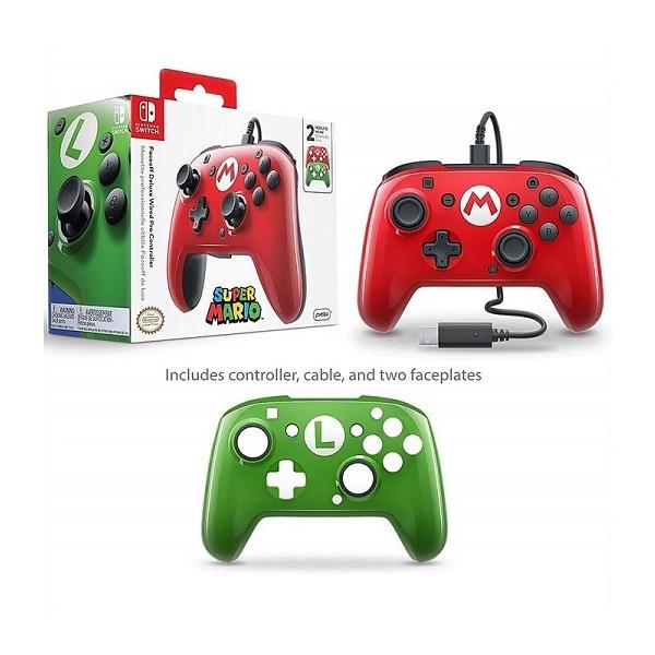 Nintendo Switch ニンテンドー スイッチ Pdp Proコントローラー 有線 マリオ ルイージの2way フェイスオフ 任天堂 スウィッチ コントローラー ゲーム Ajマート 通販 Yahoo ショッピング