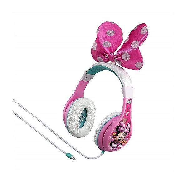 ミニーマウス ヘッドホン 音量制限機能付き 子供用 ヘッドフォン