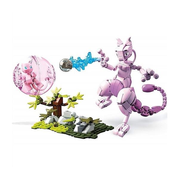 Mレックウザ　ミュウツー　ゼルネアス　レントラー　カプ・テテフ　５枚セット Amazon.co.jp: メガコンストラックス ポケモン ミュウ vs