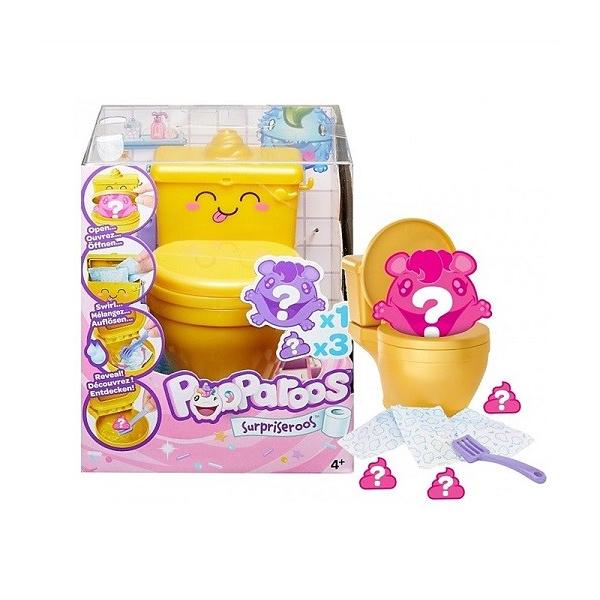 Pooparoos Surpriseroos Toilet Pack Gold ゴールド トイレサプライズ