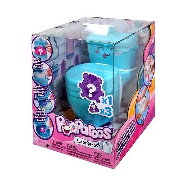 Pooparoos Surpriseroos Toilet Pack トイレサプライズ (ブルー Blue