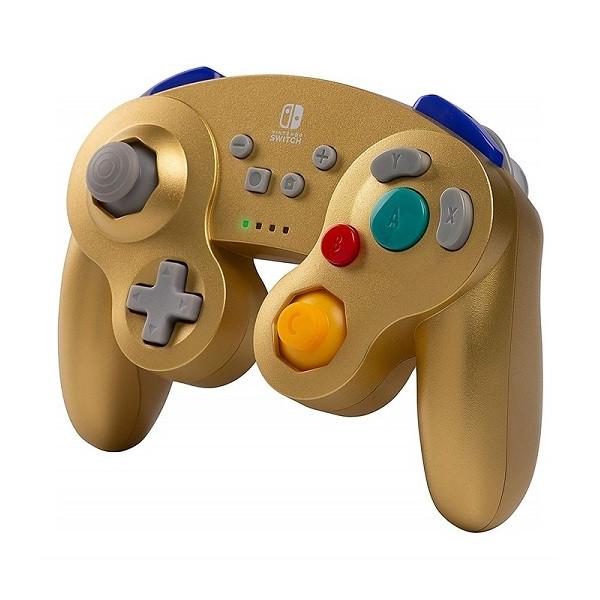 Nintendo Switch ニンテンドー スイッチ ワイヤレスコントローラー ゲームキューブスタイル ゴールド Powera 任天堂 スウィッチ 無線 Buyee Buyee Japanese Proxy Service Buy From Japan Bot Online