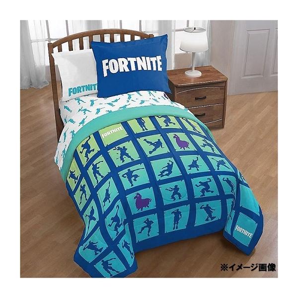 【Fortnite/フォートナイト】 シングル/ダブル リバーシブル 布団セット Fortnite Boogie Twin/Full Reversible Comforter &amp; Sham Setフォートナイトのシングル/ダブルサイ...