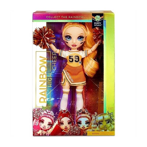 Rainbow High Cheer】 レインボーハイ チア ポピーローワン オレンジ