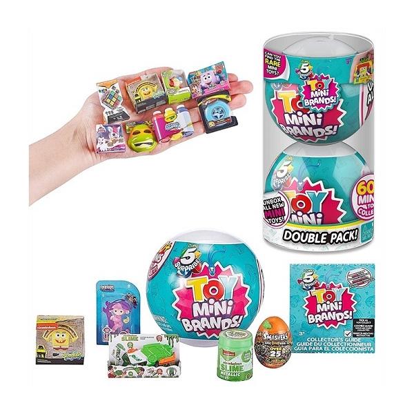 5 Surprise 】 Mini Brands ミニブランズ ミステリーカプセルトイ 2個