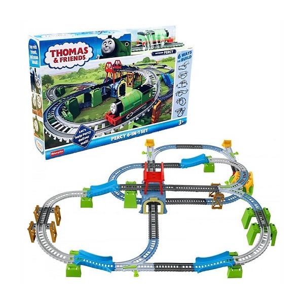 Fisher-Price 】 きかんしゃトーマス トラックマスター パーシー 6-in 