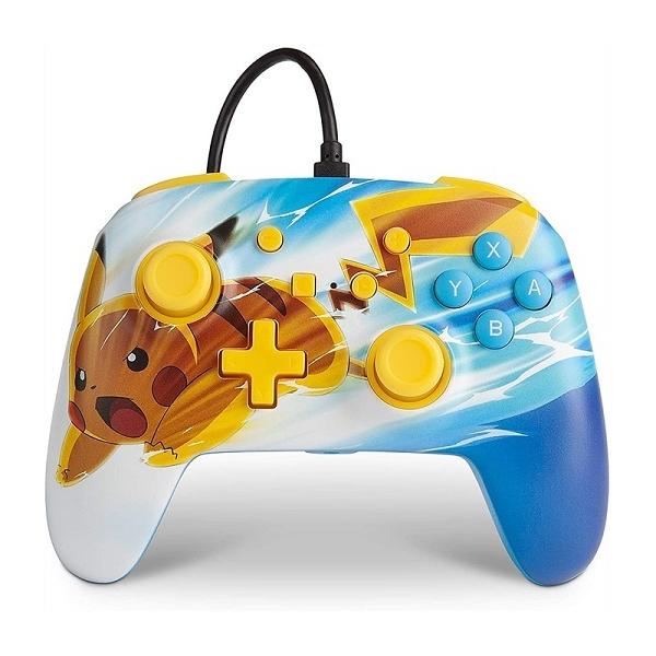 【Nintendo Switch】 ニンテンドー スイッチ コントローラー  (有線)  ポケモン ピカチュウ チャージ PowerA/任天堂/スウィッチ/コントローラー/