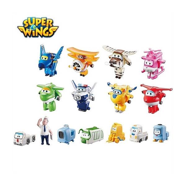 Super Wings スーパーウィングス Transform-a-Bots ワールドエアポート 