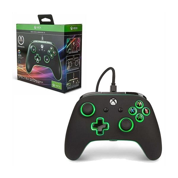 【PowerA / パワーエー】 XBOX ONE / PC対象 コントローラー スペクトラ限定版 Spectra Enhanced Illuminated Wired Controller for Xbox One / PC