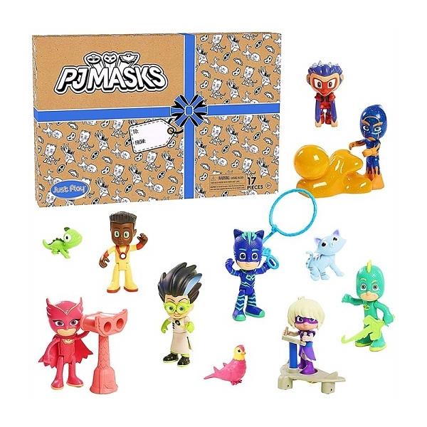 しゅつどう!パジャマスク デラックス フィギュアセット 17ピースセット