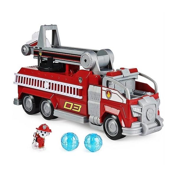 消防車　ファイヤートラック 楽天市場】パウパトロール ザ・ムービー DX変形ビークル
