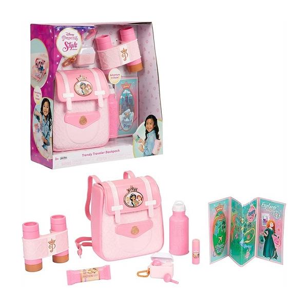 【Disney Princess】 ディズニープリンセス トレンディ トラベラーバックパック リュック/おもちゃのイヤフォン/双眼鏡/クリスマス/誕生日