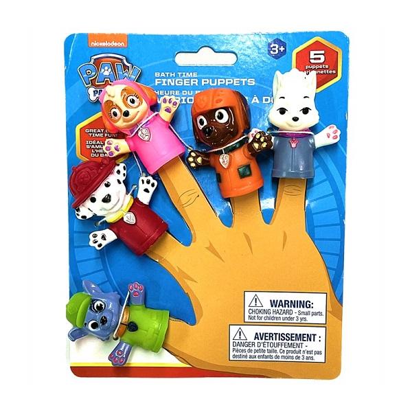 Paw Patrol Finger Puppets パウパトロール 指人形 5個セット