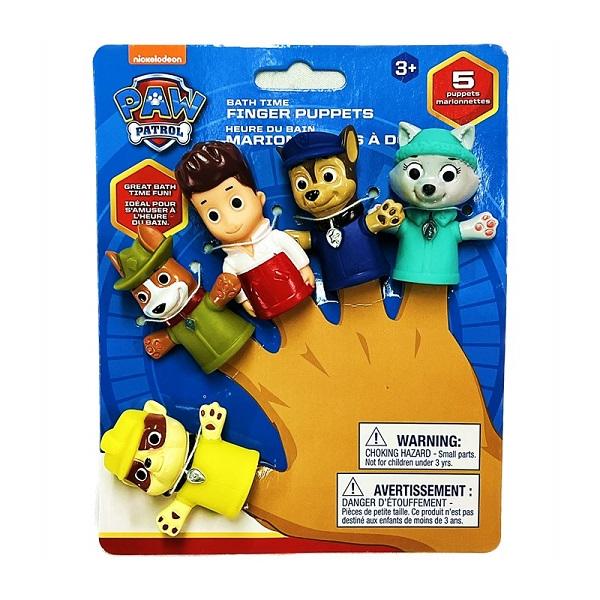 Paw Patrol Finger Puppets パウパトロール 指人形 5個セット