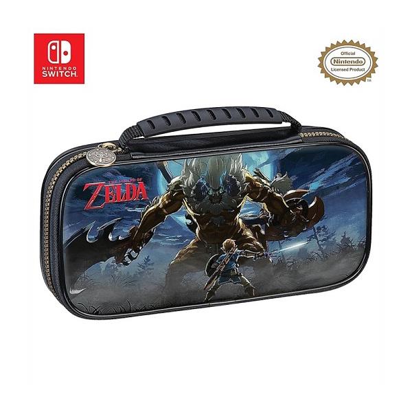 【Nintendo Switch or Switch Lite】 ニンテンドー スイッチ＆スイッチライト 有機EL 兼用 ゼルダの伝説 プロテクションケース ゼルダVSライネル トラベルケース