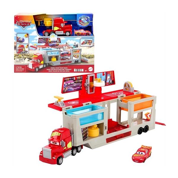 ディズニー ピクサー マテル カーズ キャラクターカー マックプレイセット ディズニー ピクサー カーズ カラー・チェンジャー モバイル・ペイント
